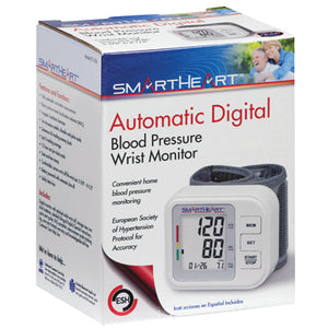 Wristwatch Blood Pressure and Pulse Monitor
