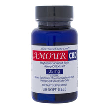 Load image into Gallery viewer, AmourCBD™ Soft Gels, 25mg CBD, 30 count