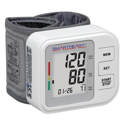 Wristwatch Blood Pressure and Pulse Monitor