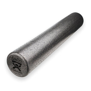 CanDo high-density black roller, 6 x 36 inch - Round