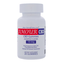Load image into Gallery viewer, AmourCBD™ Gummies, 10mg CBD, 20 count