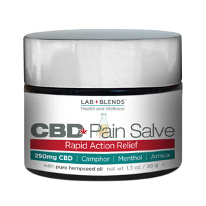 Lab+Blends™ CBD Pain Salve Rapid Action Relief - 1.3oz (250mg)